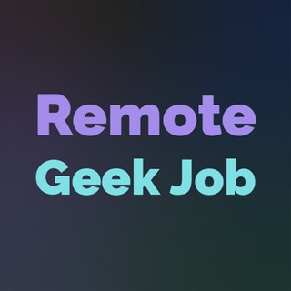 Логотип @remotegeekjob - RemoteGeekjob