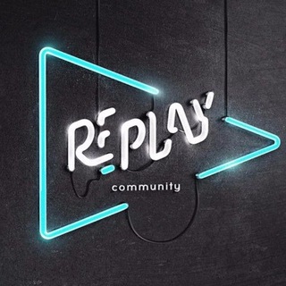 Логотип @replaycommunity - Ре_Плэй