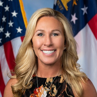 Логотип @repmtg - Congresswoman Marjorie Taylor Greene