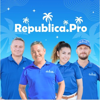 Логотип @republicapro - Доминикана с Republica.Pro