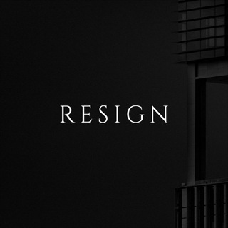 Логотип @resigntm - resign