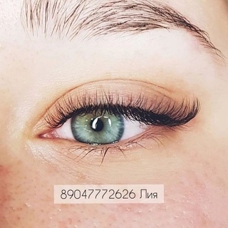 Логотип @resnicimsk - Лия. Наращивание ресниц. Волжский
