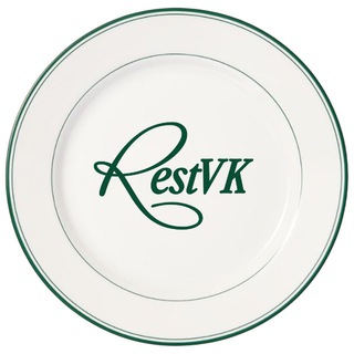 Логотип @restvk - Рест в кружке
