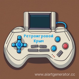 Логотип @retrogame_crimea - Ретроигровой Крым