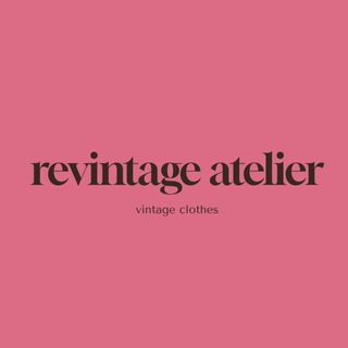 Логотип @revintageatelier - REVINTAGE.ATELIER