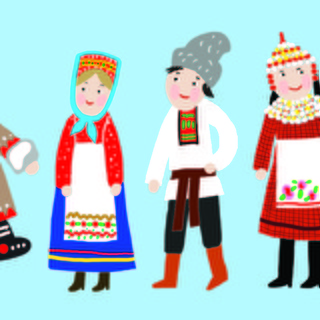 Логотип @rflanguages - За языки РФ