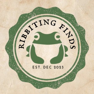 Логотип @ribbitingfindsco - ₊⊹𝐫𝐢𝐛𝐛𝐢𝐭𝐢𝐧𝐠𝐟𝐢𝐧𝐝𝐬.𝐜𝐨⊹₊