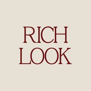 Логотип @rich_look_by_elvira_abramovich - RICH LOOK наращивание ресниц Москва
