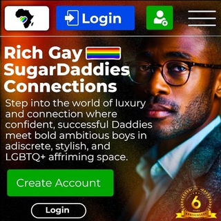 Логотип @richgaysugardaddyconnections - 🌈 RICH GAY SUGARDADDY CONNECTIONS (🇺🇬🇹🇿🇰🇪🇳🇬🇿🇦🇧🇼🇬🇧🇸🇩🇺🇸🇩🇪🇪🇹🇨🇦)