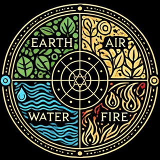 Логотип @risveglio4elementi - Risveglio dei 4 ELEMENTI