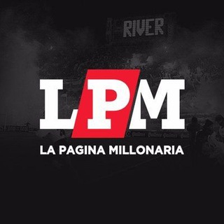 Логотип @riverlpm - La Página Millonaria