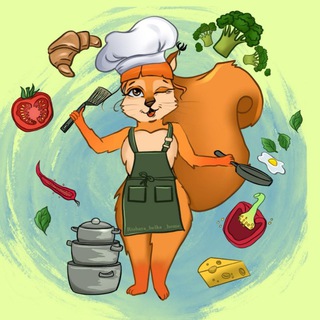 Логотип @rizhsya_belka_cooking - РЕЦЕПТЫ_РЫЖЕЙ_БЕЛКИ