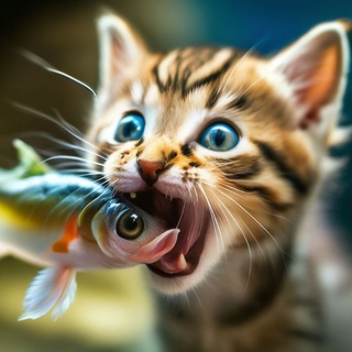 Логотип @rizhuiya - 🐈 РЫБОВ МНЕ🐟
