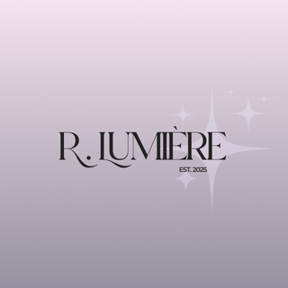 Логотип @rlumieree - R.Lumière.°˖✧