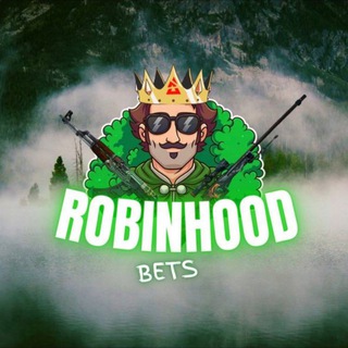 Логотип @robinhoodbets322 - РОБИН ГУД l СТАВКИ И ХАЙП $€£