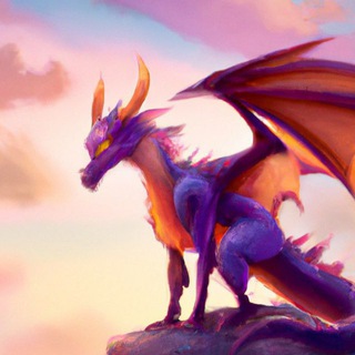 Логотип @robo_purple_dragon - Purple Dragon | Полина Назарова