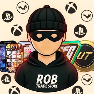 Логотип @robtradestore - Rob Trade Store 🎮 | Цифровые товары для геймеров