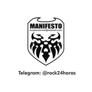 Логотип @rock24horas - EU QUERO E ROCK!