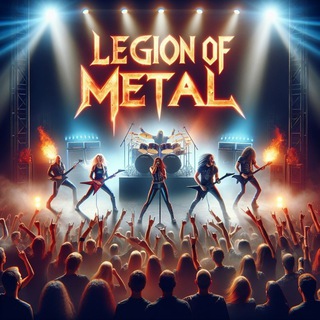Логотип @rock_metalll_music - Legion of Metal