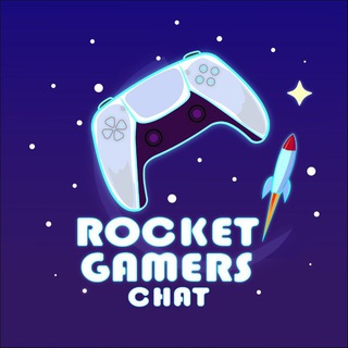 Логотип @rocketgamerschat - Rocket Gamers Chat