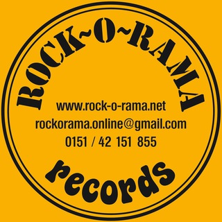 Логотип @rockoramarecords - Rock-O-Rama Records (offiziell)