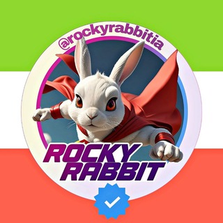 Логотип @rockyrabbitia - Rocky Rabbit | راکی رابیت