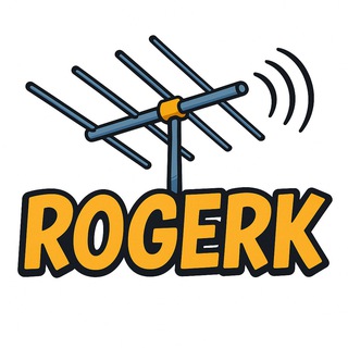 Логотип @rogerk - Radioamatori Rogerk.net 📡