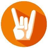 Логотип @rok_muzyka - Рок Музыка