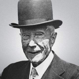 Логотип @rokfeller_tg - Джон Д. Рокфеллер | Цитаты