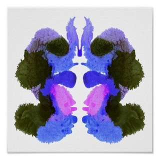 Логотип @rorschspots - Пятна Роршаха