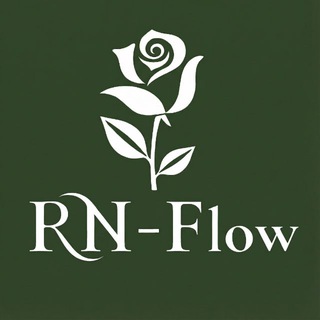 Логотип @rose_novoross - RN-Flow (Цветы и Шары)