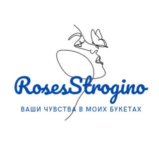 Логотип @rosesstrogino2022 - 💙ИНТЕРЬЕРНЫЕ РОЗЫ ЦВЕТЫ БУКЕТЫ МОСКВА ДОСТАВКА