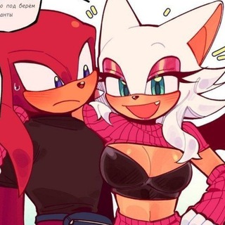 Логотип @rougethebatt - ∘˚🤍˳°ᴋᴀнᴀᴧ Руж!!.｡💠*♡