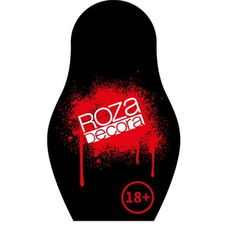 Логотип @rozadecora - ROZA DECORA