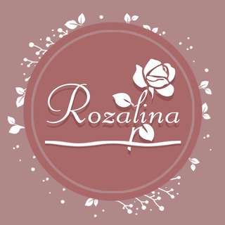 Логотип @rozalina_brand - ROZALINA синя 1530