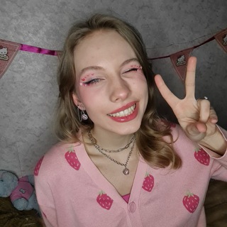 Логотип @rozovayariba - 🎀 ₊˚ розовая рыба 𝆹𝅥˚