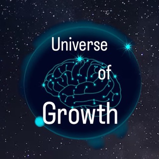 Логотип @rozvytokdlyatebe - Universe of Growth | Простір Твого Розвитку