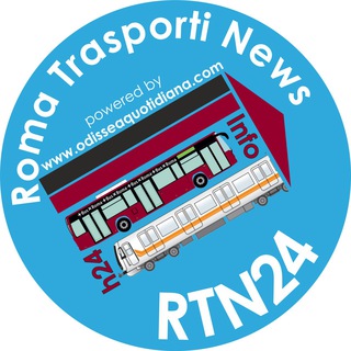 Логотип @rtn24 - @RTN24 - Roma Trasporti News