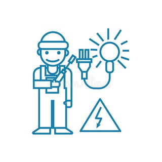 Логотип @ru_electric - ЭЛЕКТРИКА и СЛАБОТОЧКА РФ | Работа