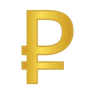 Логотип @rub_chart - Курс рубля