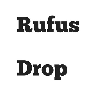 Логотип @rufusdrop - Rufus Drop