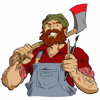 Логотип @rukasty_chat - Рукастый дядя Чат