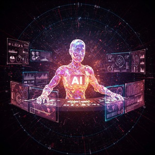 Логотип @rulit_ai - ИИ У РУЛЯ