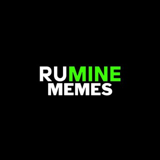 Логотип @rumine_memes - RuMine Memes | Майнкрафт мемы