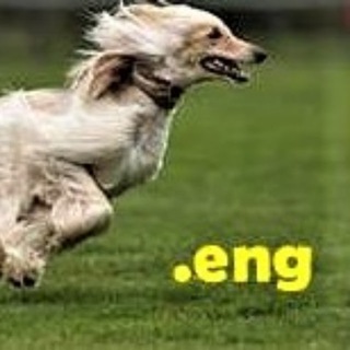 Логотип @run_english - Английский на Бегу