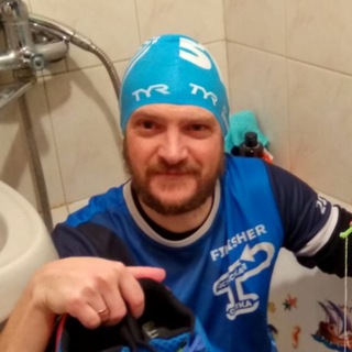 Логотип @runningflyman_channel - Андрей Васильев - бег, плавание и т.д.