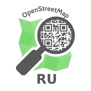 Логотип @ruosm - OpenStreetMap RU