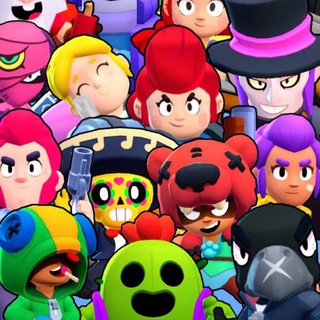 Логотип @rus_brawl - Мир Brawl Stars