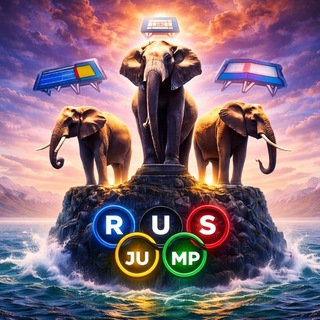 Логотип @rusjump - RUSJUMP-главныйБАТУТмедиа