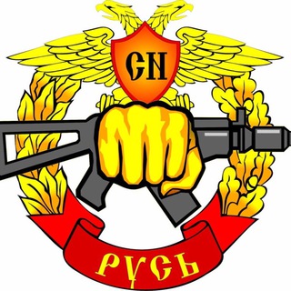 Логотип @russiaf41chat - "Русь". Адресная поддержка фронту. Chat